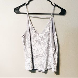 American Eagle Velvet Tank Top
